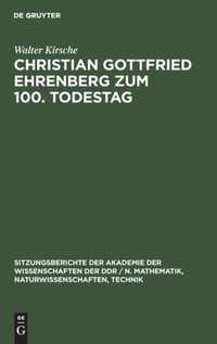 Christian Gottfried Ehrenberg zum 100. Todestag