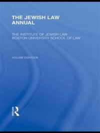 The Jewish Law Annual