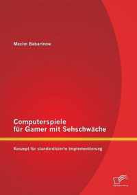 Computerspiele fur Gamer mit Sehschwache