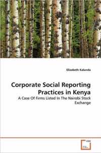 Corporate Social Reporting Practices in Kenya