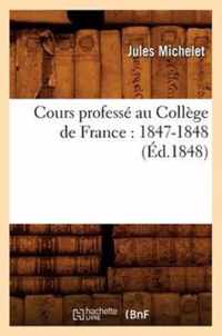 Cours Professe Au College de France
