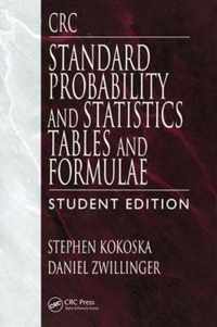 CRC Standard Probability and Statistics Tables and Formulae, Student Edition