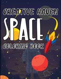 Creative Haven Space Coloring Book