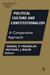 Political Culture and Constitutionalism