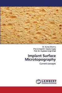 Implant Surface Microtopography