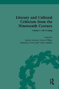 Literary and Cultural Criticism from the Nineteenth Century: Volume I