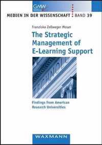 The Strategic Management of e-learning Support