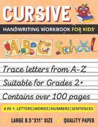 Cursive Handwriting Workbook For Kids