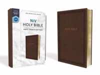 NIV, Holy Bible, Soft Touch Edition, Leathersoft, Brown, Comfort Print