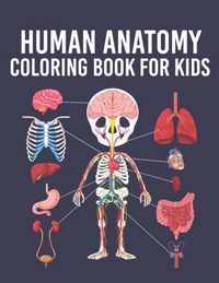 Human Anatomy Coloring Book for Kids