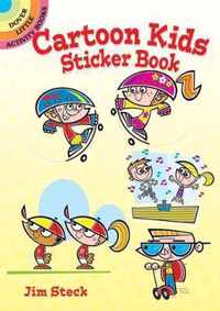 Cartoon Kids Sticker Book