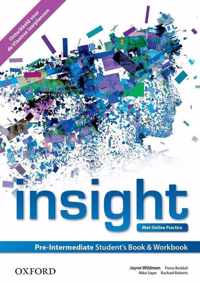 Insight - Pre-Int student book&wb + online practice
