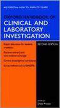 Oxford Handbook of Clinical and Laboratory Investi