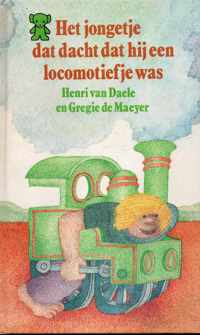 Jongetje dat dacht dat hy een locomot.