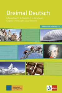 Dreimal Deutsch Arbeitsbuch + Audio-CD