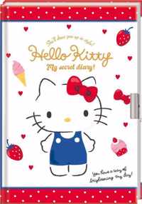 Dagboek met slot Hello Kitty - SET VAN 3