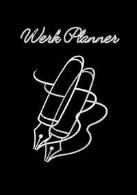 Werkplanner - To Do Planner - A4 zwart/wit - ongedateerd. - Kris Degenaar - Paperback (9789464488944)