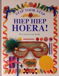 Hiep hiep hoera Stap voor stap