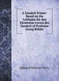 A Sanskrit Primer