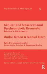 Clinical And Observational Psychoanalytic Research