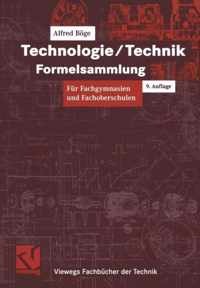 Technologie/Technik Formelsammlung
