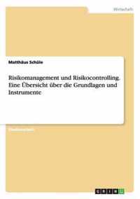 Risikomanagement und Risikocontrolling. Eine UEbersicht uber die Grundlagen und Instrumente