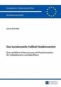 Das bundesweite Fußball-Stadionverbot