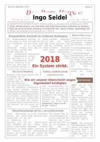 2018 Ein System stirbt