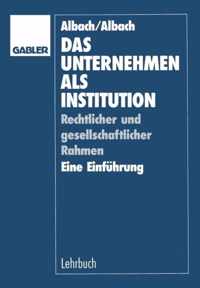 Das Unternehmen ALS Institution