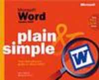 Microsoft Word Version 2002 Plain and Simple