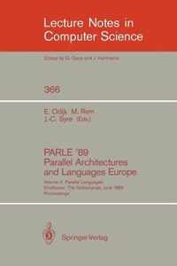 PARLE '89 - Parallel Architectures and Languages Europe: Volume II