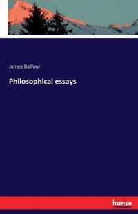 Philosophical essays