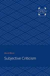 Subjective Criticism