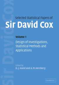 Selected Statistical Papers of Sir David Cox, Volume 1