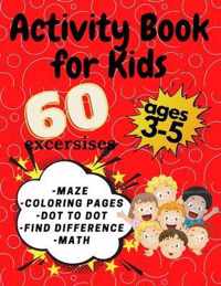 Acticity Book for Kids ages 3-5