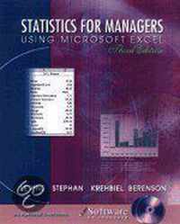 Statistics for Managers Using Micosoft Excel