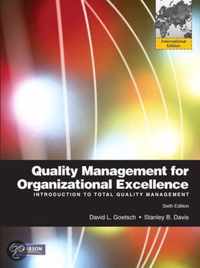 Quality Management For Organizational Excellence