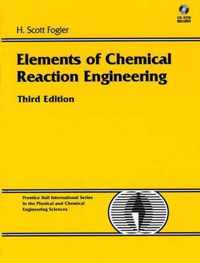 Elements of Chemical Reaction Engineering