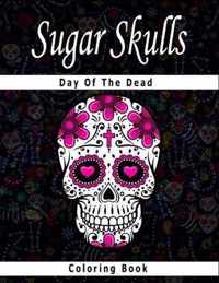 Sugar Skull Coloring Book Day of the Dead