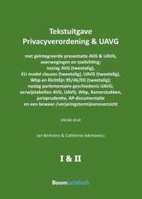 Tekstuitgaven  -   Tekstuitgave Privacyverordening & UAVG