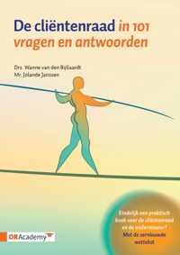 De cliëntenraad in 101 vragen en antwoorden - boek