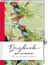 Dagboek met cijferslot voor volwassenen - Birds - Hardcover (9789464322842)