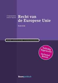 Boom Juridische studieboeken  -   Recht van de Europese Unie