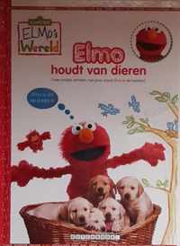 Elmo houdt van dieren. Sesamstraat.