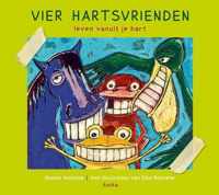 Vier hartsvrienden