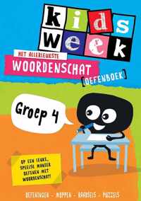 Het allerleukste woordenschat oefenboek - Kidsweek in de klas groep 4