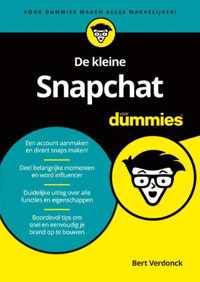 De kleine Snapchat voor Dummies