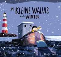 De kleine walvis in de winter