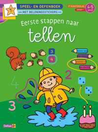 Speel- en oefenboek met beloningsstickers Eerste stappen naar tellen 4-5 jaar