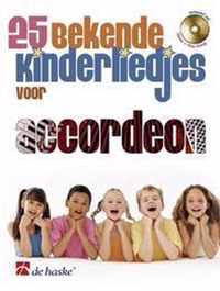 voor accordeon 25 bekende kinderliedjes